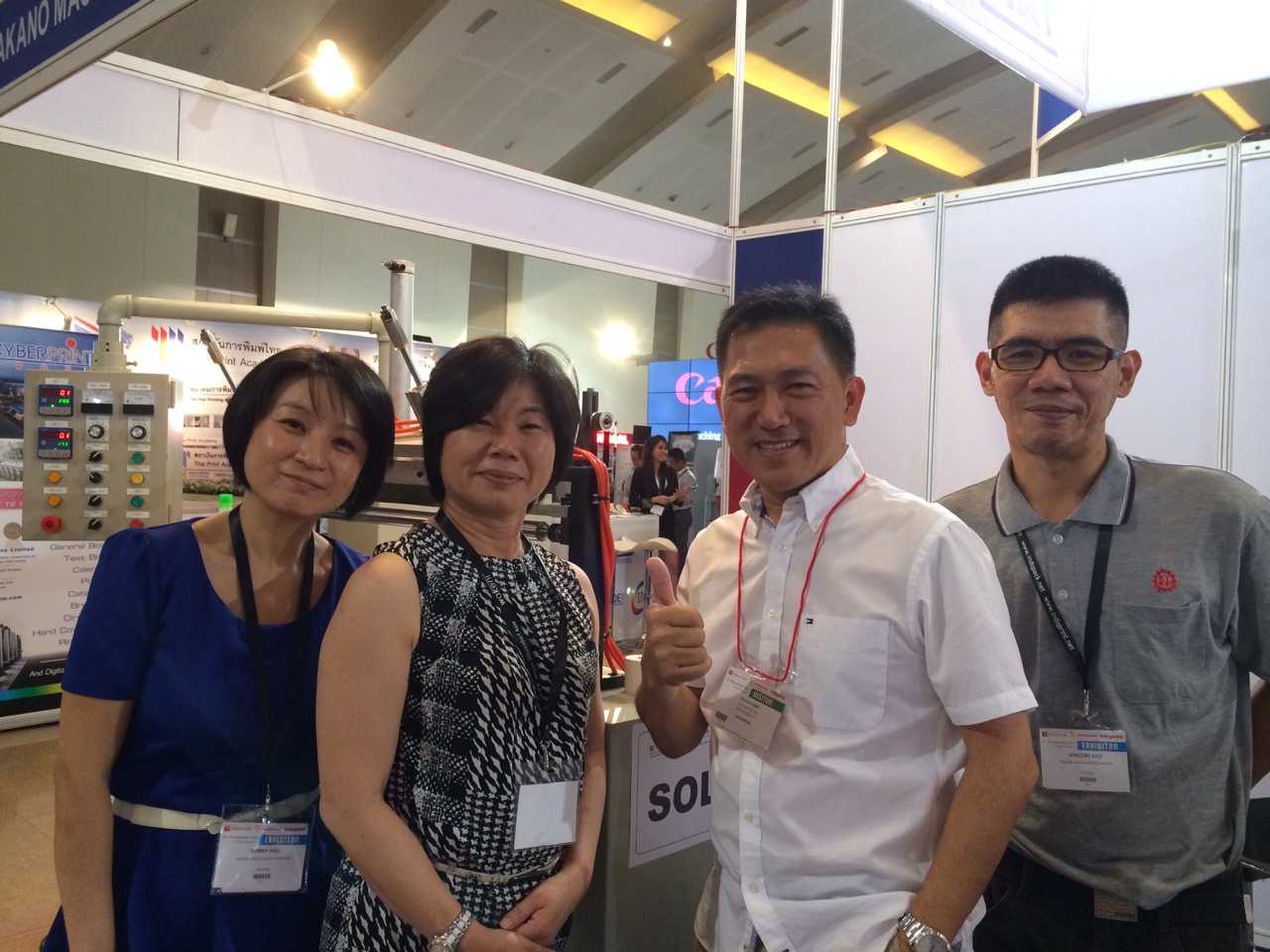 印尼國際印刷與標籤展2014~圓滿成功~ - 高野機械在2014年9月03日到9月06日，在印尼雅加達舉行的 INDOPRINT印刷展獲得相當的好評...